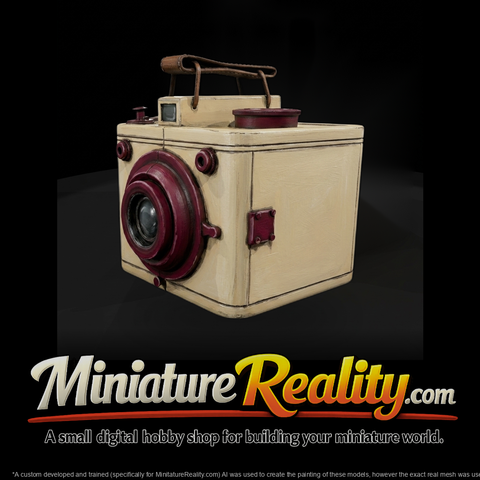 Vintage Box Camera Miniature