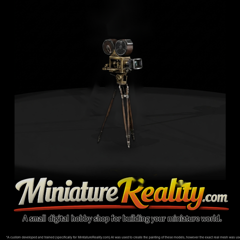 Vintage Cinema Camera Tripod