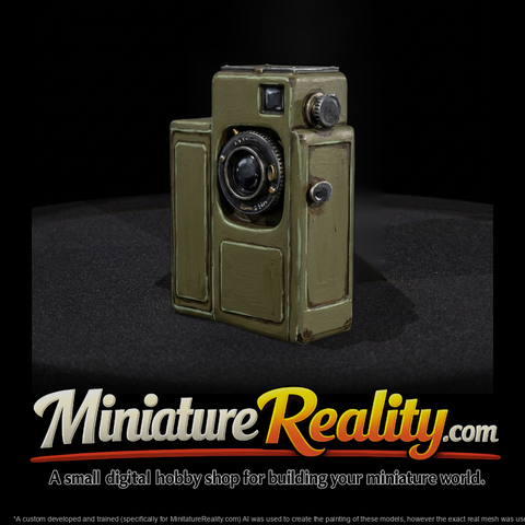 Vintage Film Camera Miniature — (HO/