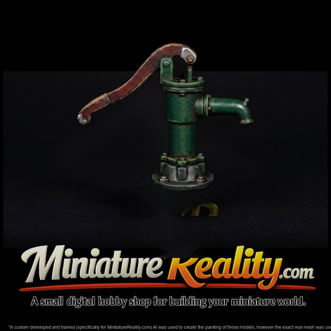 Vintage Hand Water Pump — & Model Railway Accessory