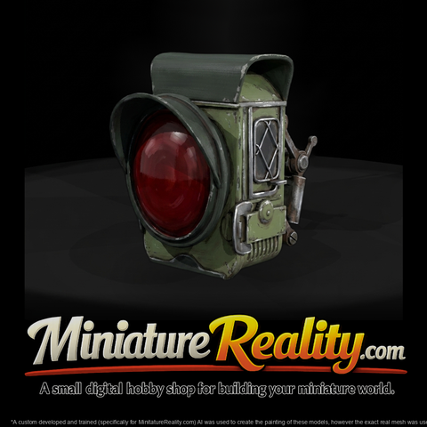Vintage Railroad Signal Lantern (Model Railroad Accessory)
