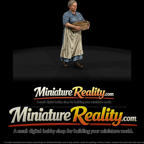 woman with basket