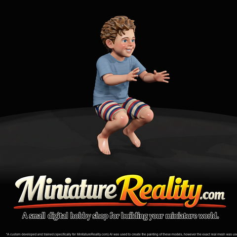 young child with