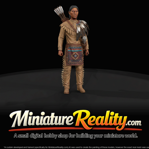 young male warrior