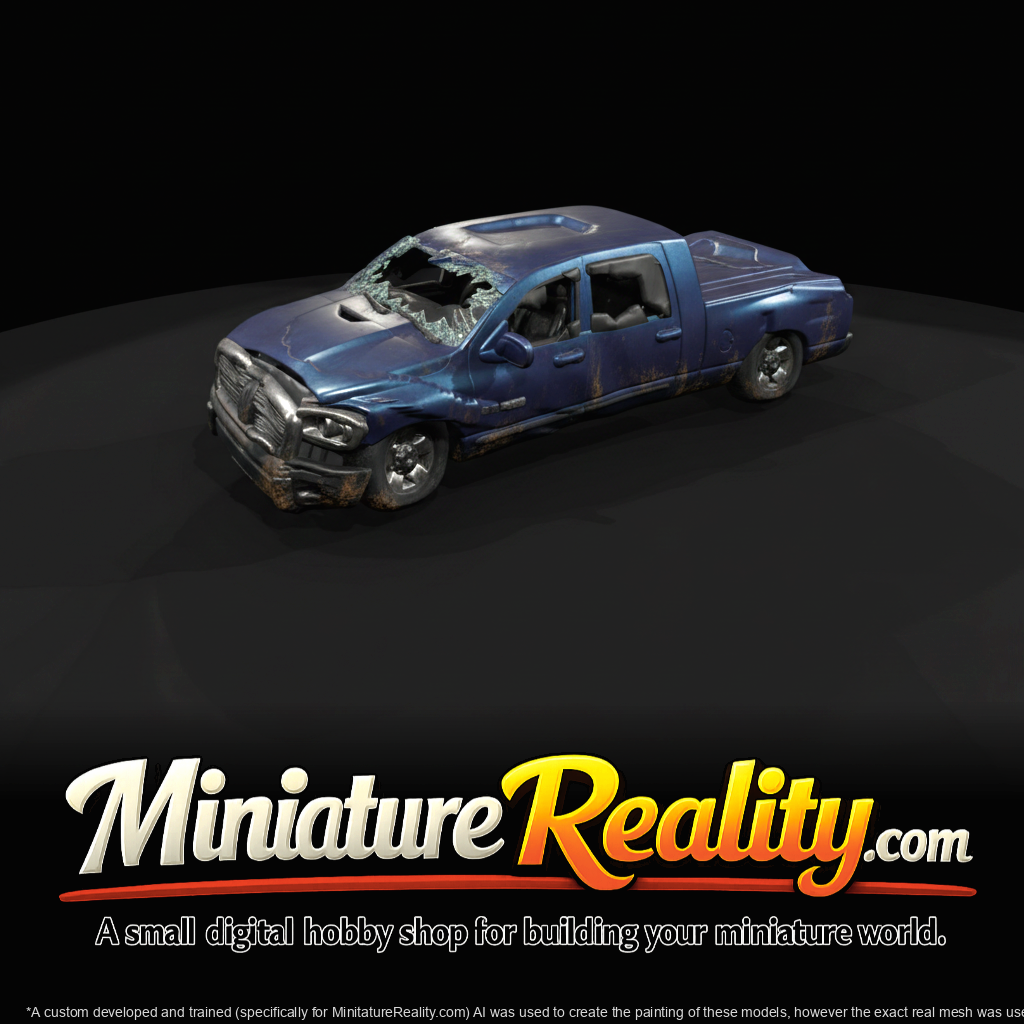 Modern Wrecked pickup