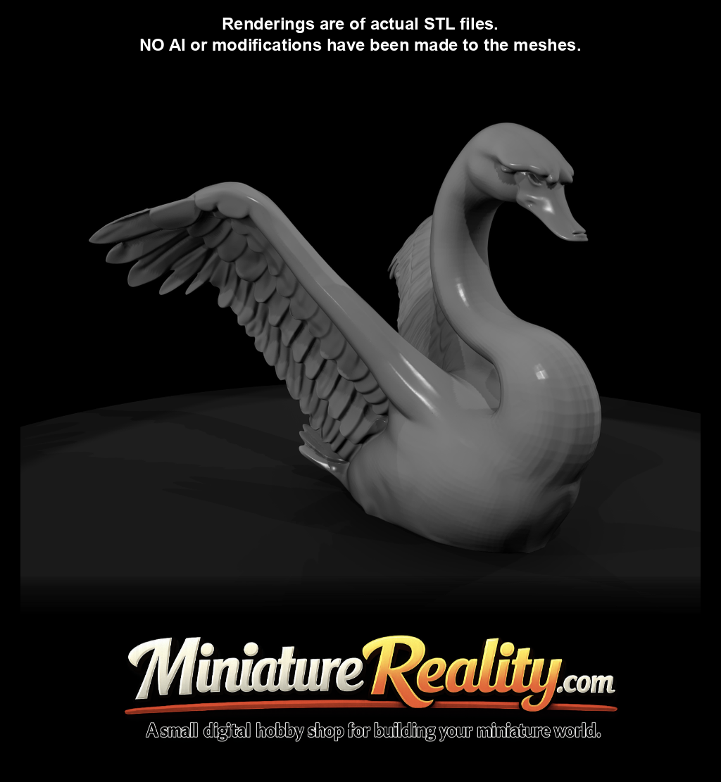 swan sculpture