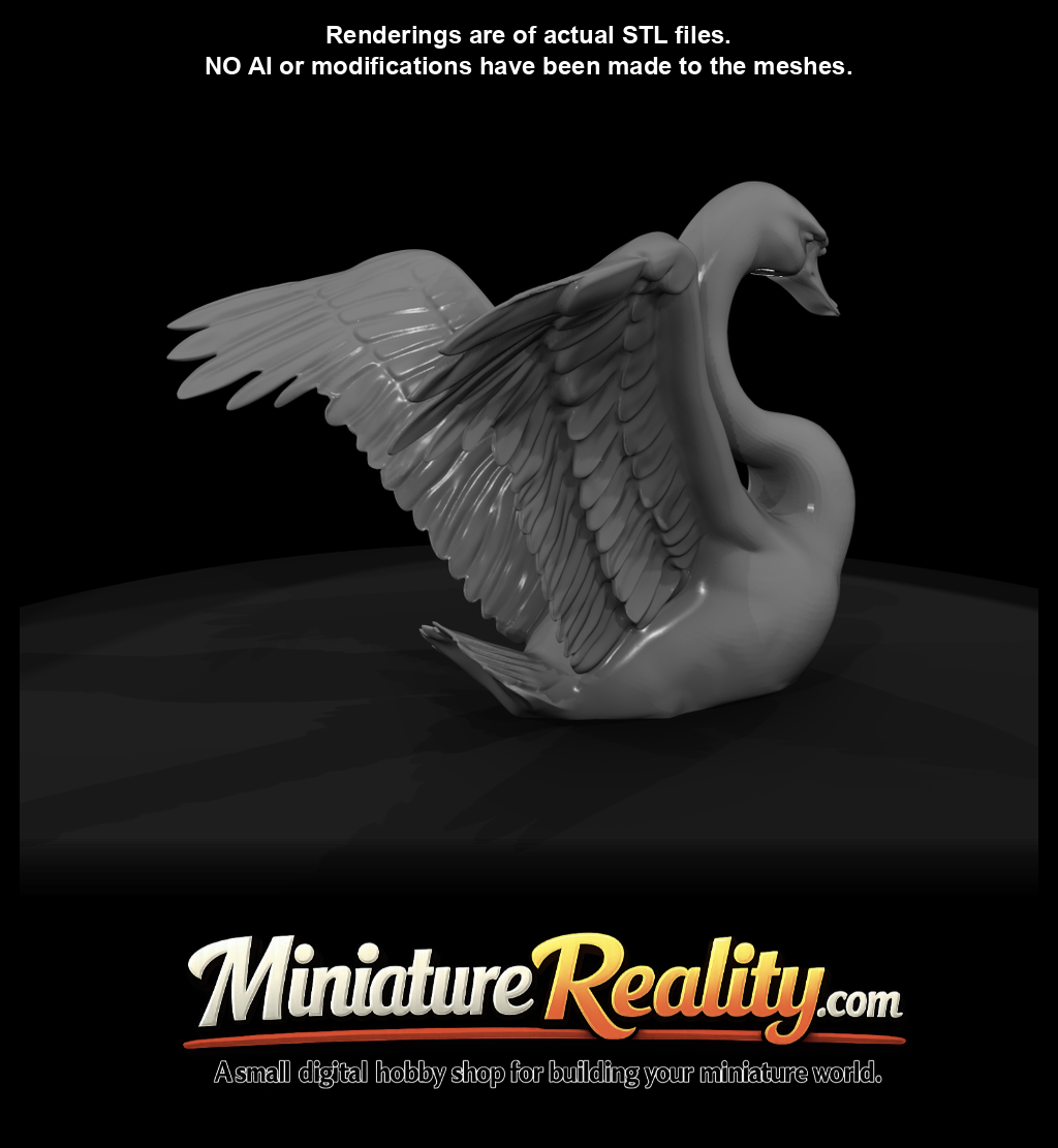 swan sculpture