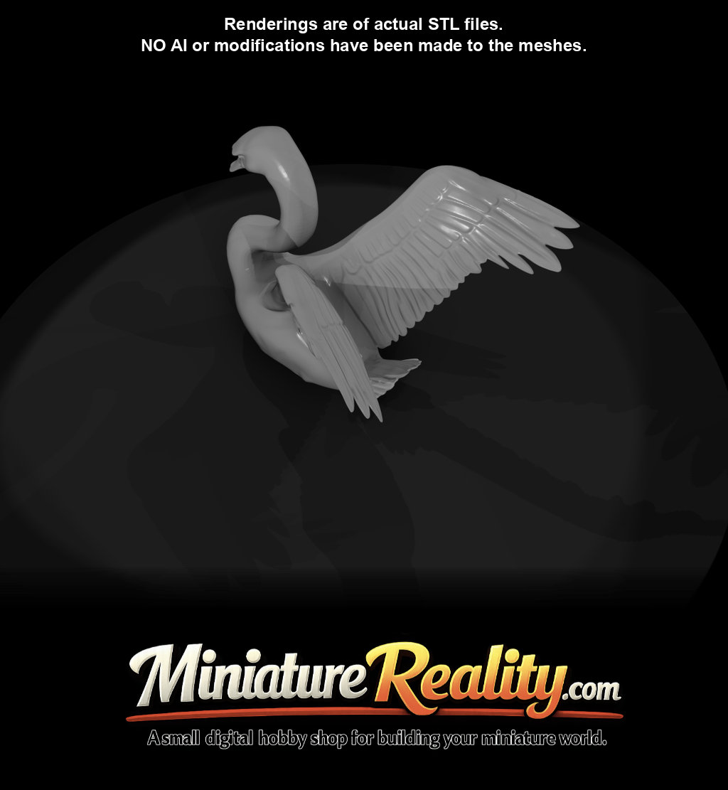 swan sculpture