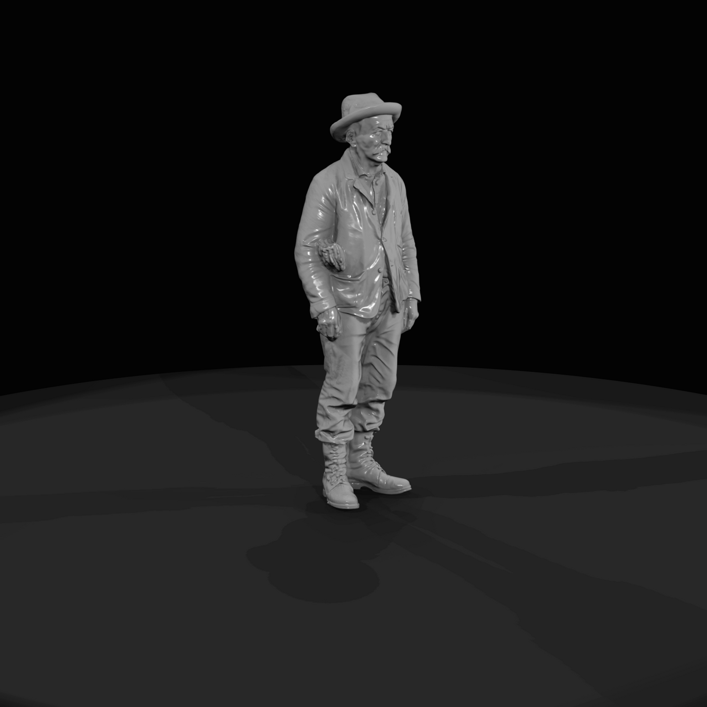 Turn Of the Century Children sailor child 3d