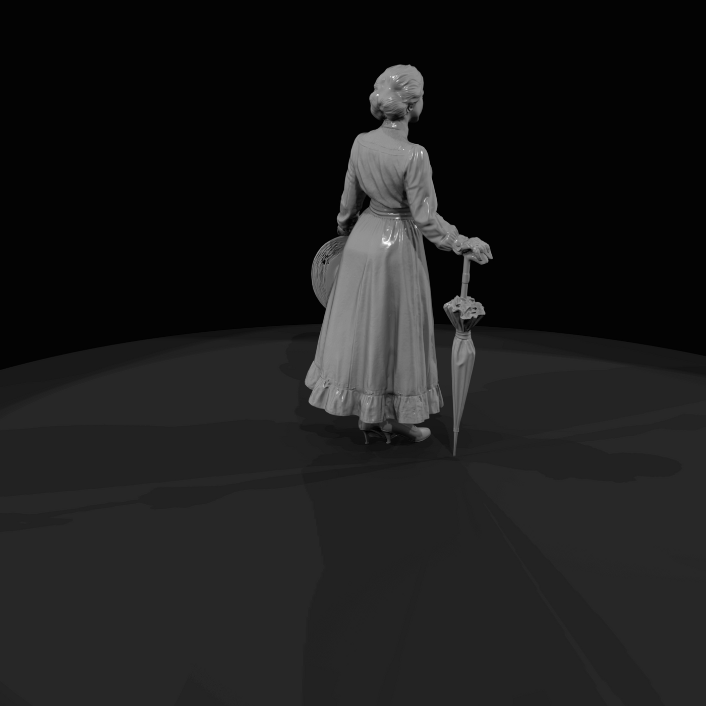 Turn Of the Century Children sailor child 3d