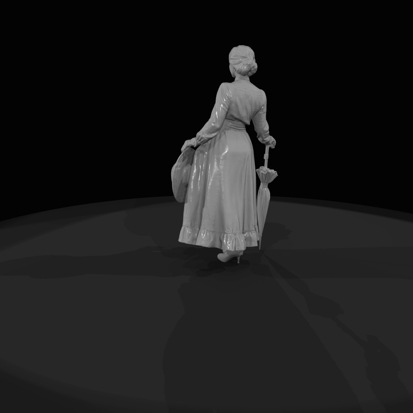 Turn Of the Century Children sailor child 3d