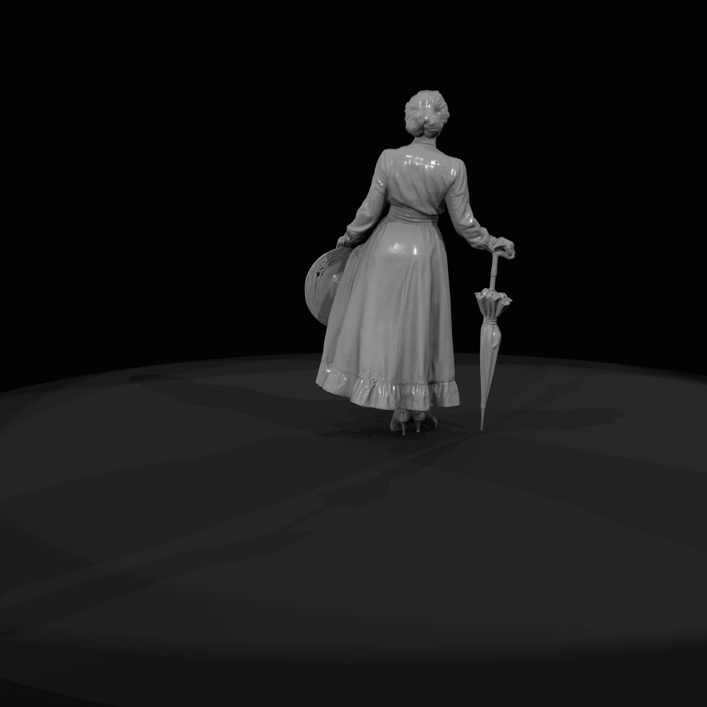 Turn Of the Century Children sailor child 3d