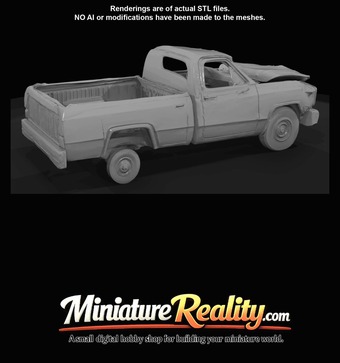 Wrecked 1987 Dodge Ram pickup