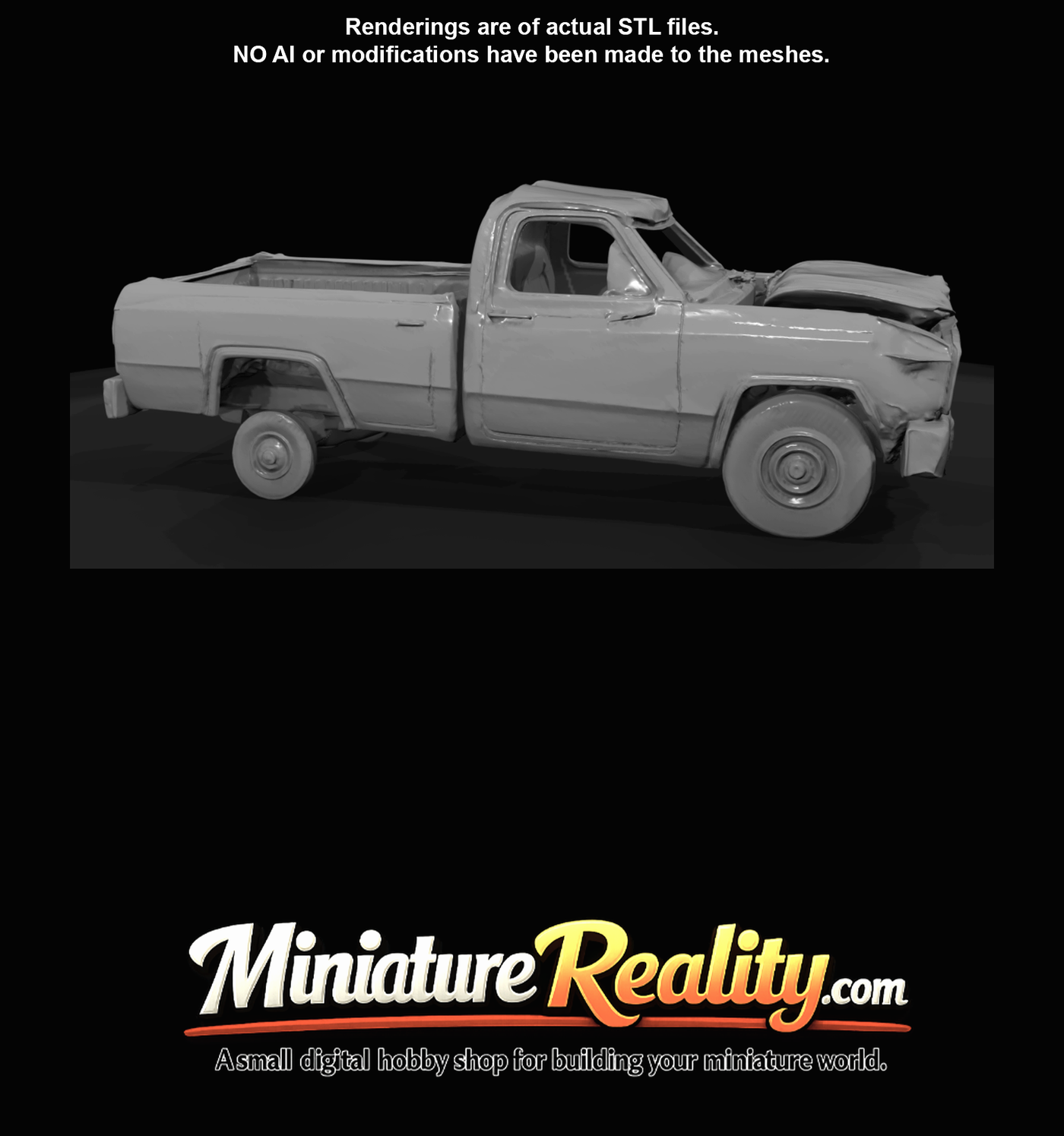 Wrecked 1987 Dodge Ram pickup
