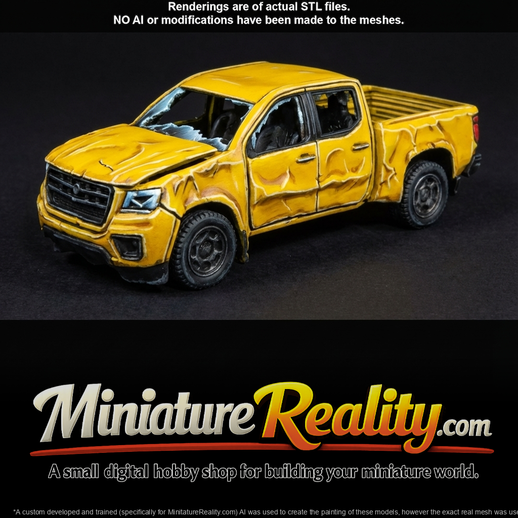 Utility Vehicle (2010s-2020s) — crashed modern vehicle