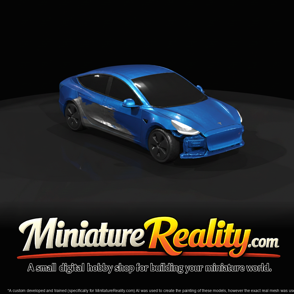 Crashed Limousine Service Vehicle