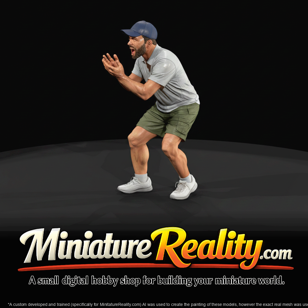 Youth Soccer Player Figure (estimated) — Coach
