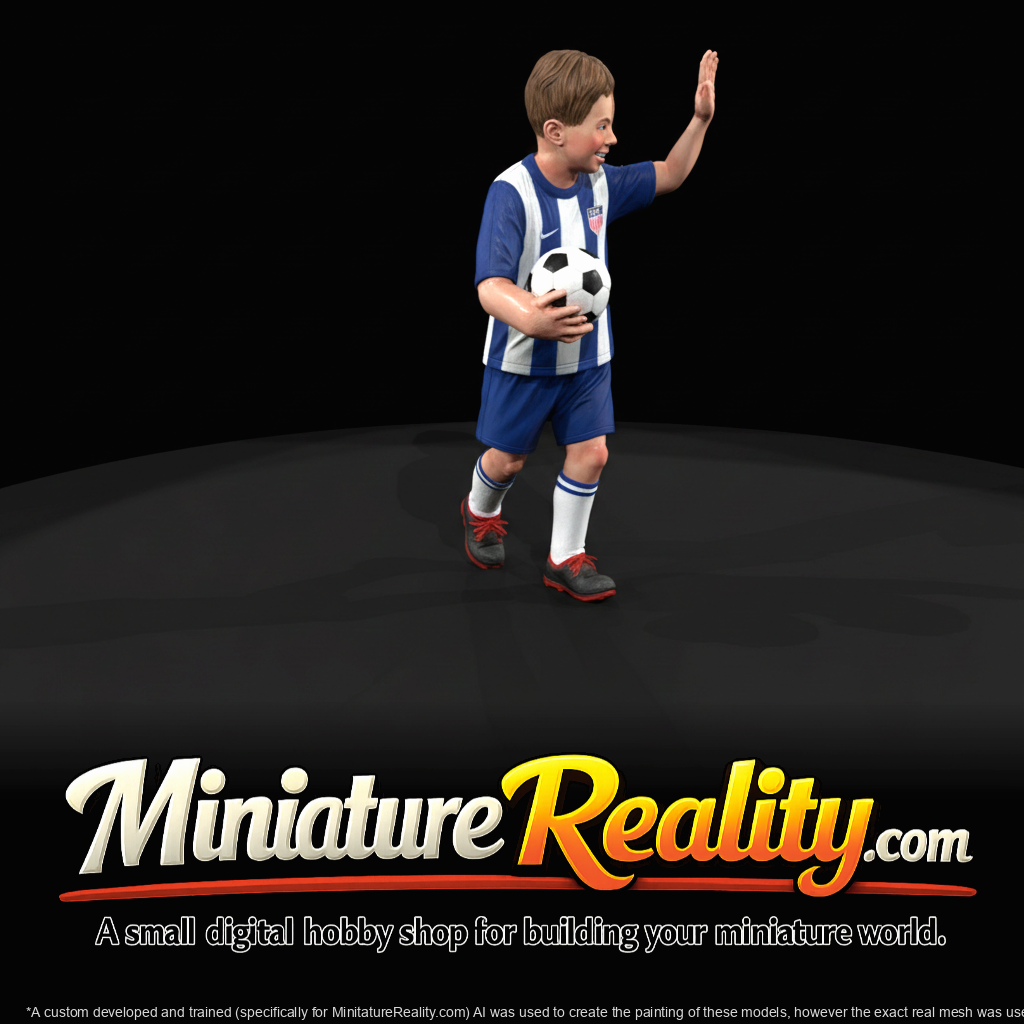 Youth Soccer Game - Boy