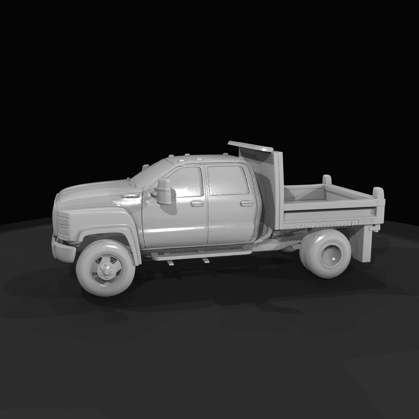 2018 International CV Crewcab Landscape Dump
