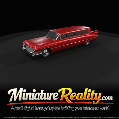 classic full-size sedan (scale model / )