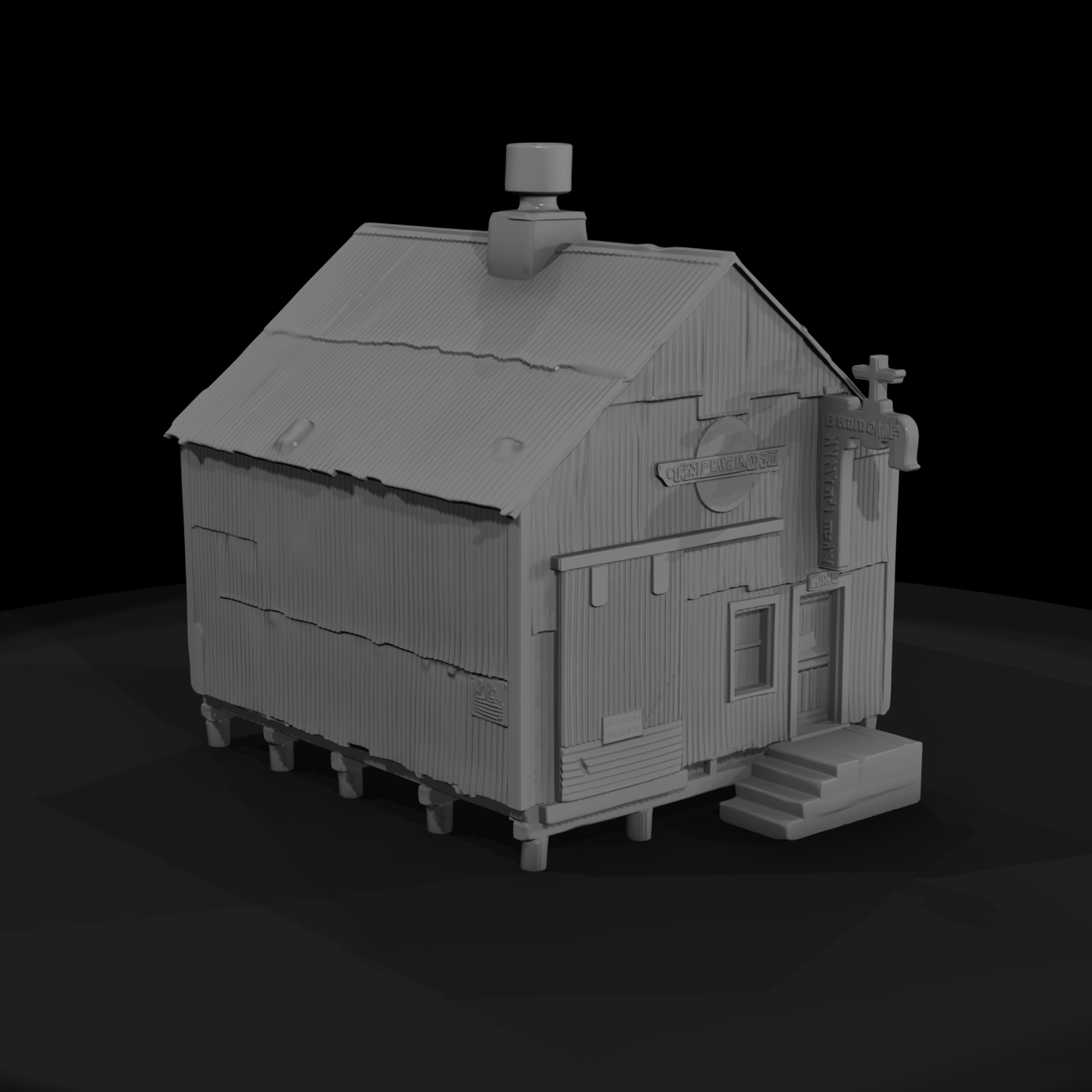 Corrugated Industrial Shed
