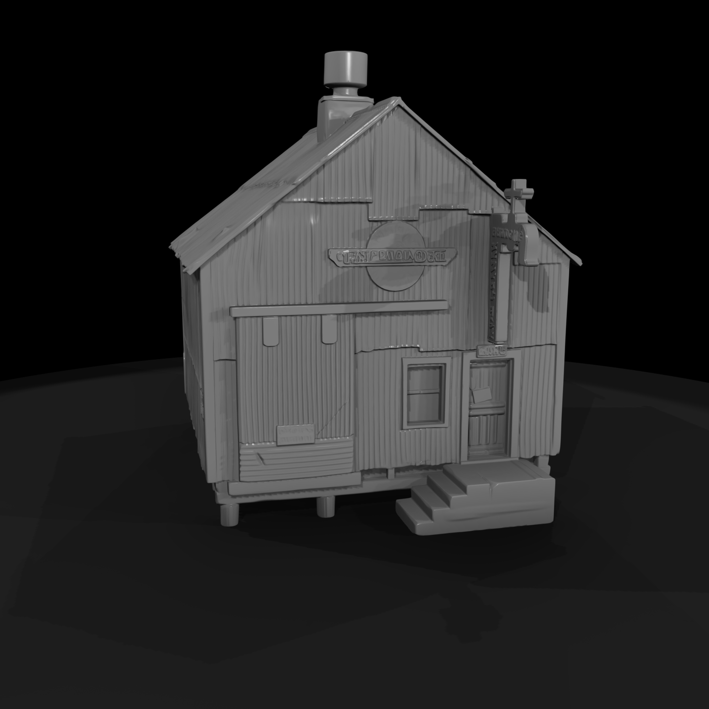 Corrugated Industrial Shed
