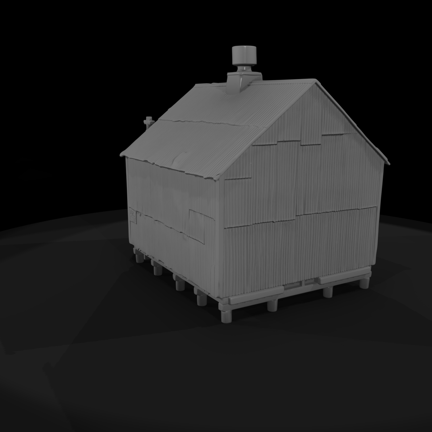 Corrugated Industrial Shed