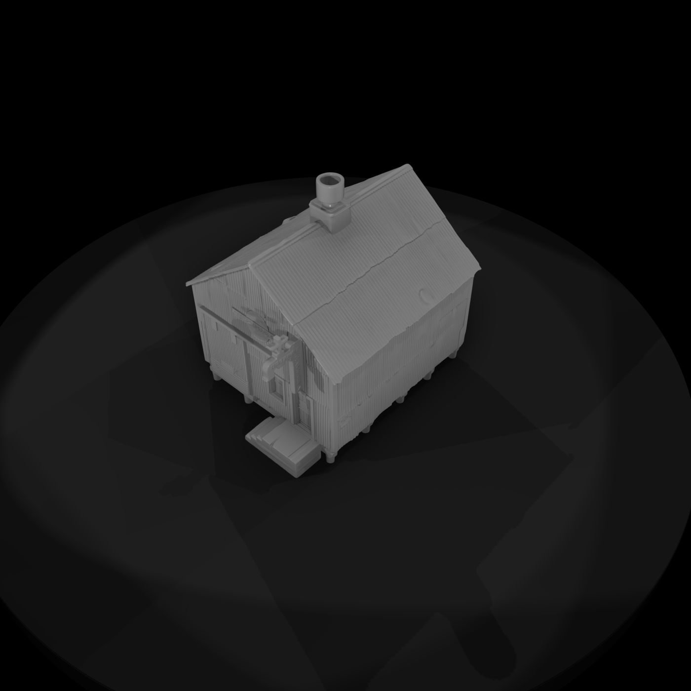 Corrugated Industrial Shed