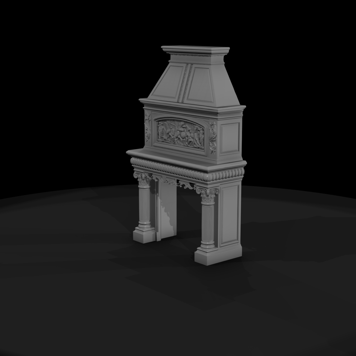 Victorian Mantel Fireplace Surround