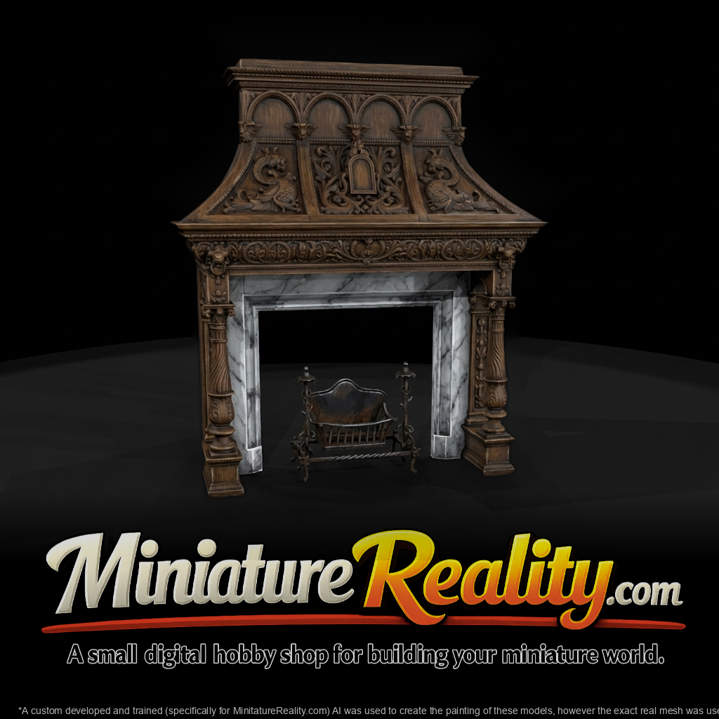 Victorian Fireplace Mantel Surround