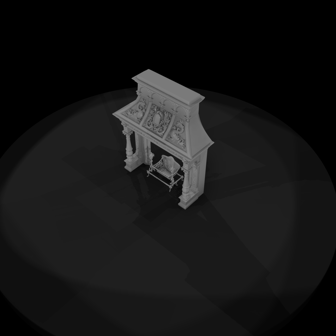 Victorian Fireplace Mantel Surround