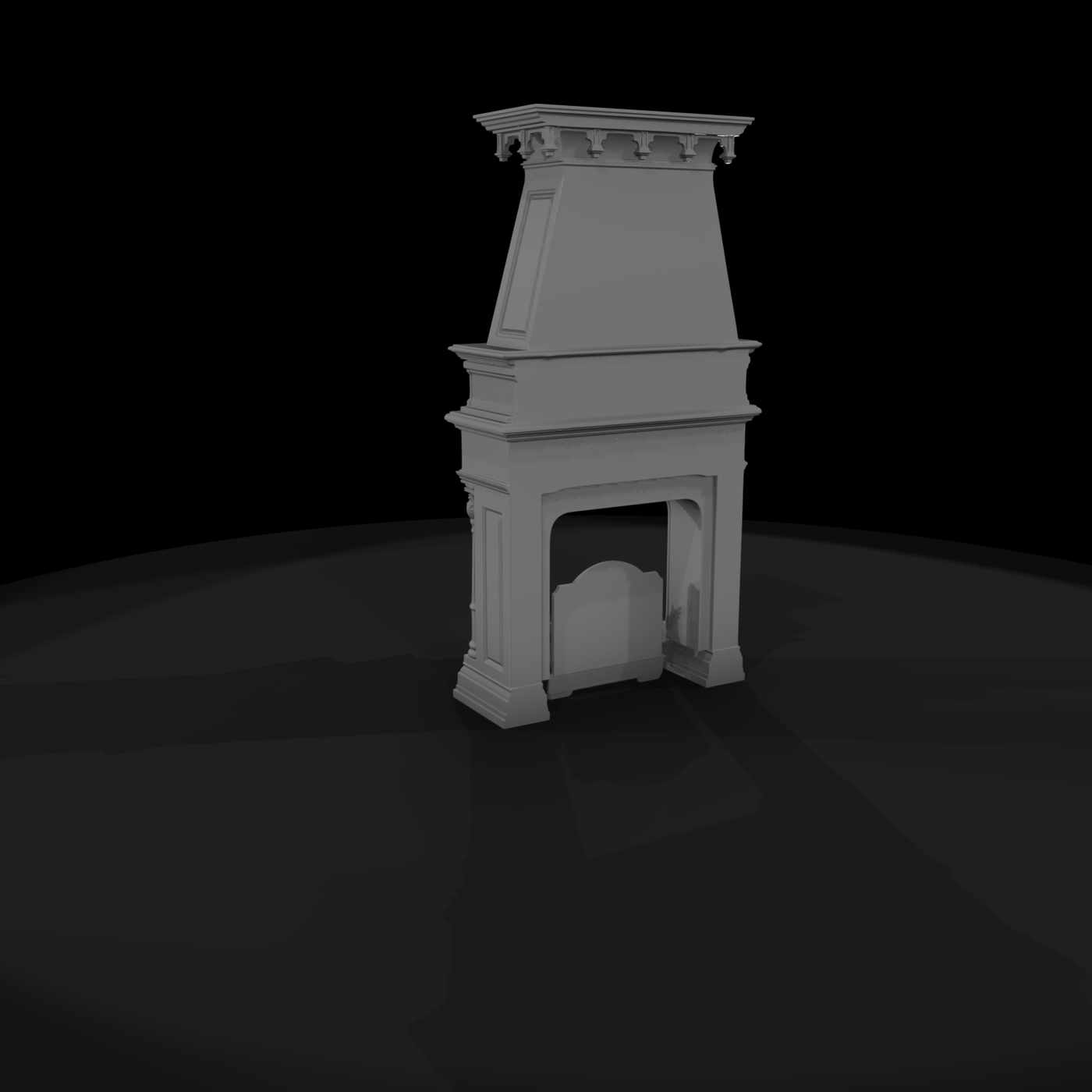 Victorian Fireplace Mantel