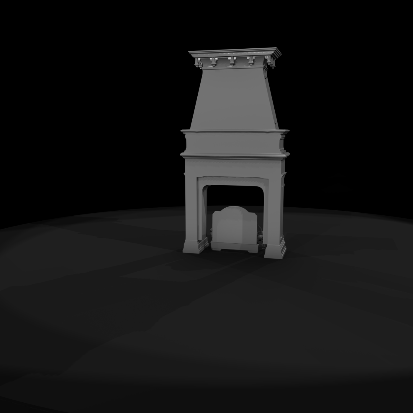 Victorian Fireplace Mantel