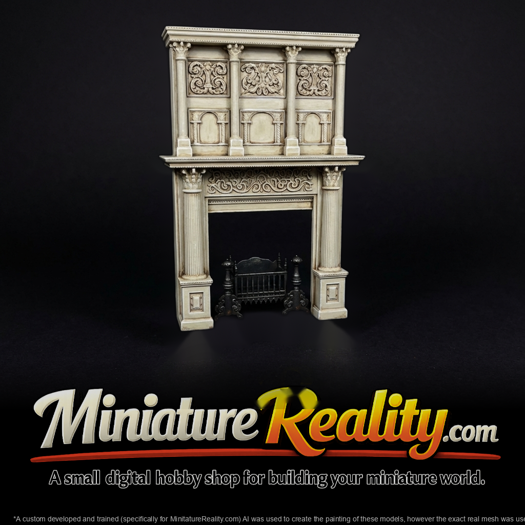 Victorian Fireplace Mantel