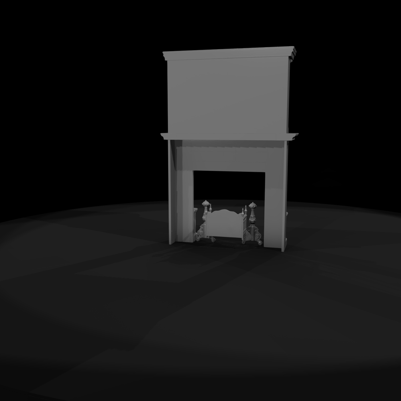 Victorian Fireplace Mantel