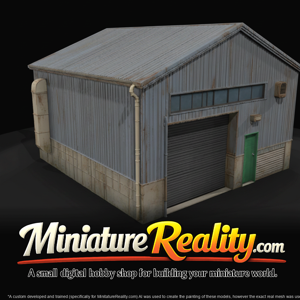 industrial warehouse / shed