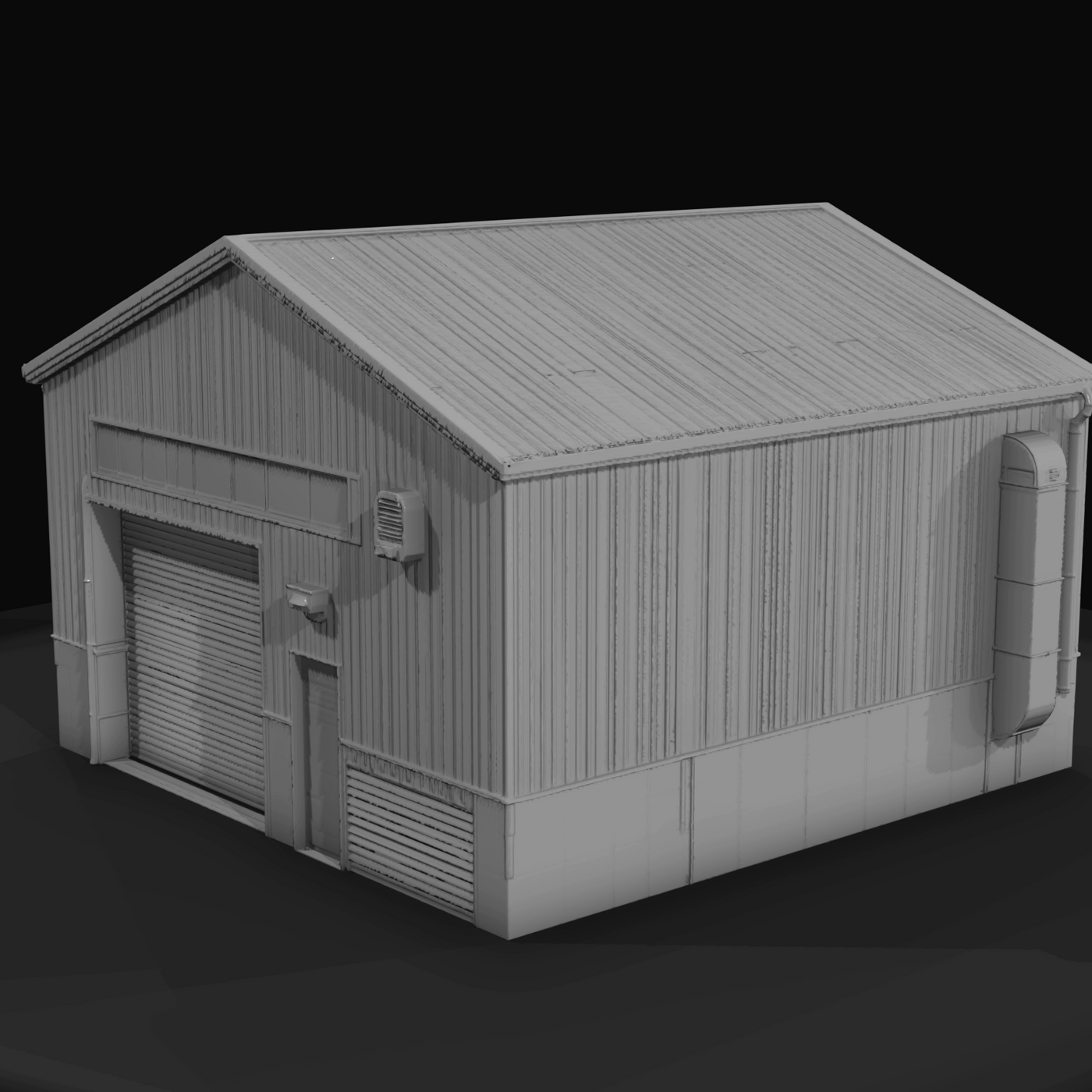 industrial warehouse / shed