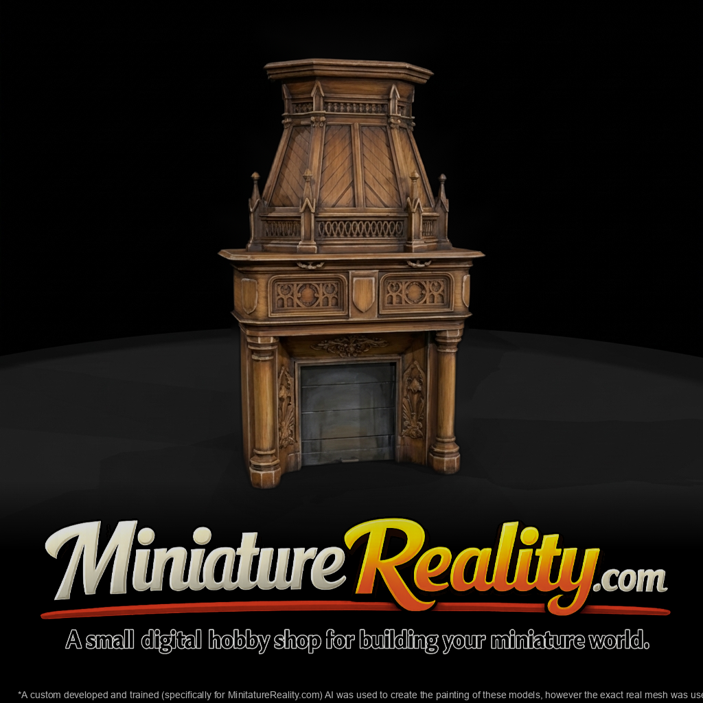 Victorian Fireplace Mantel