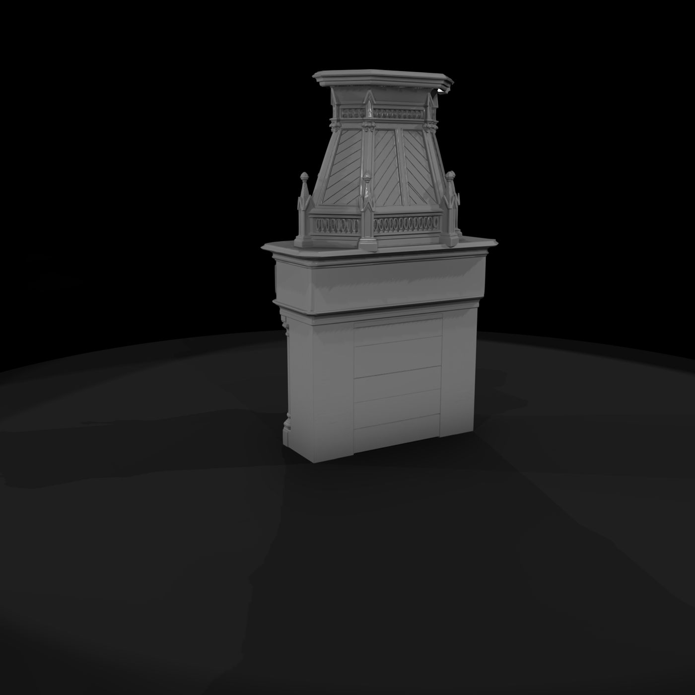 Victorian Fireplace Mantel