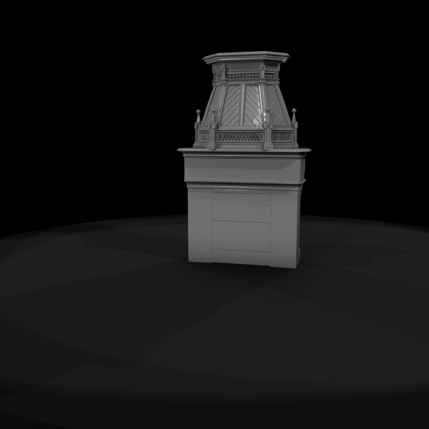Victorian Fireplace Mantel