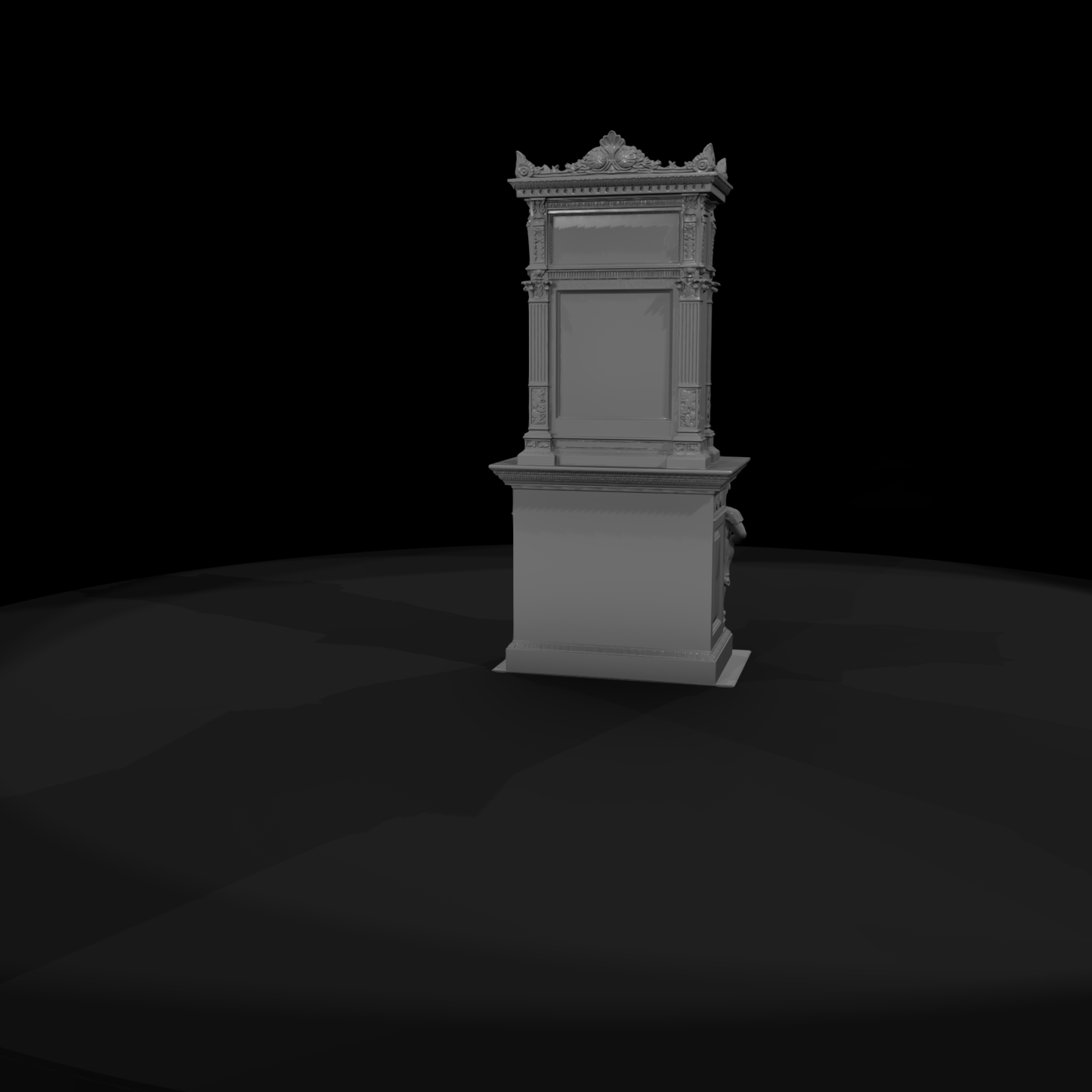 Victorian Ornate Fireplace Mantel