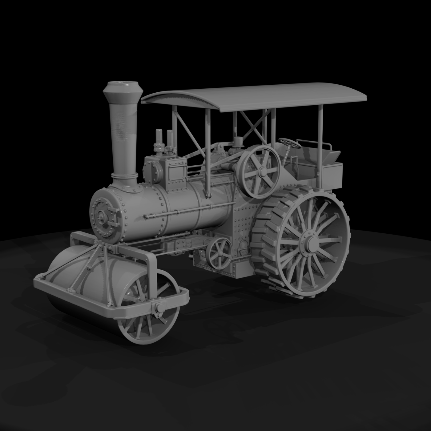 Steam Traction Engine