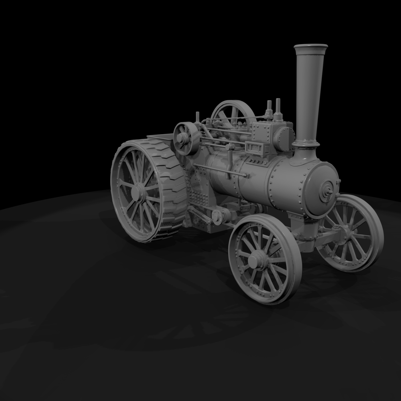 Steam Traction Engine