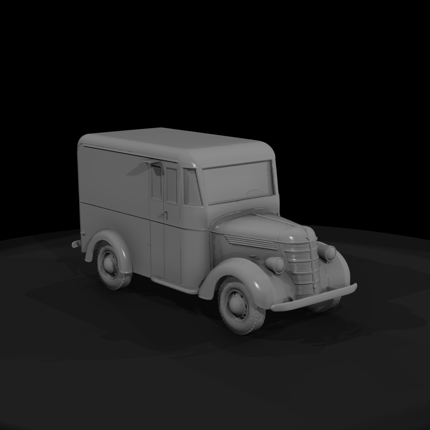 1930s Delivery Van Side Panel