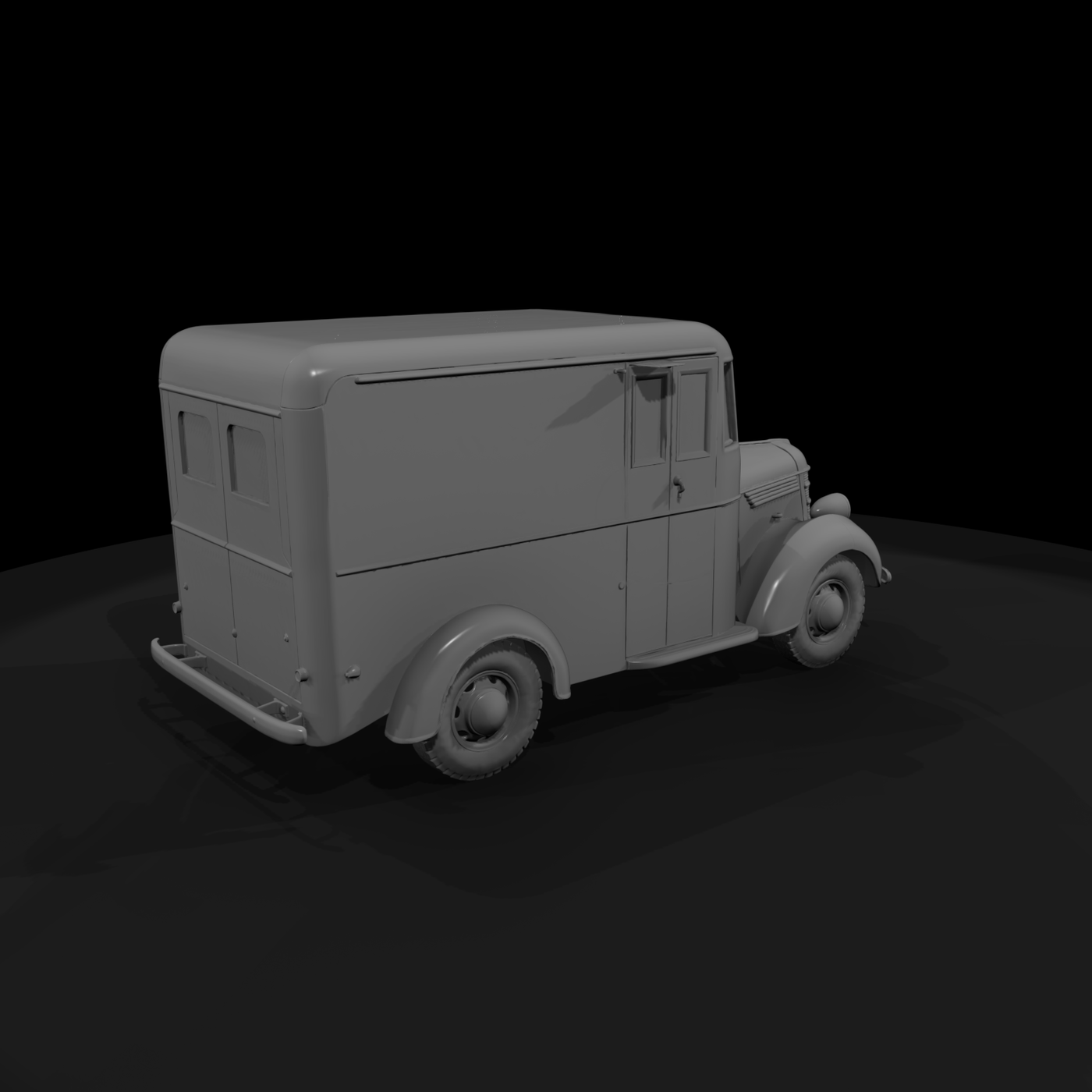 1930s Delivery Van Side Panel