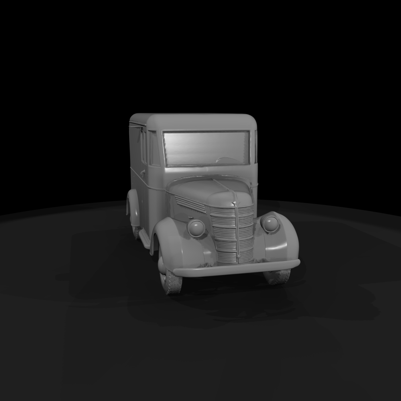 1930s Delivery Van Side Panel