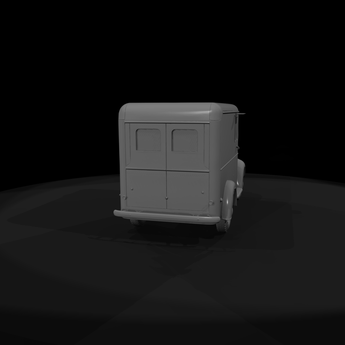 1930s Delivery Van Side Panel