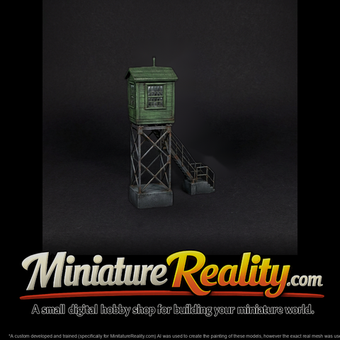 Elevated Guard Hut Watch Tower