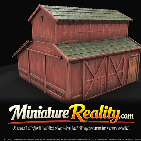 Barn - Wooden with side doors (early 20th century)