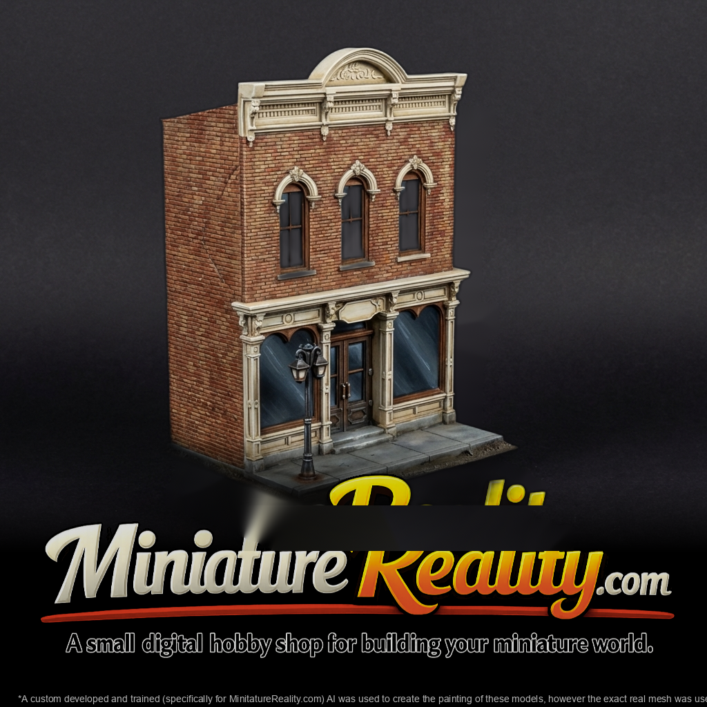 Victorian Storefront Facade Panel